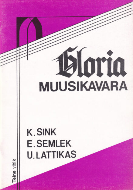 Gloria-muusikavara-2-vihik