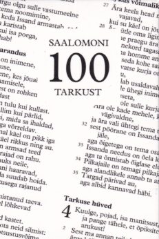 Kaardid - Saalomoni 100 tarkust