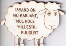Magnet-puidust-hele-Issand-on-mu-Karjane (1)